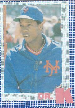 #6 Dwight Gooden - New York Mets - 1985 Renata Galasso Dwight Gooden Dr. K Baseball