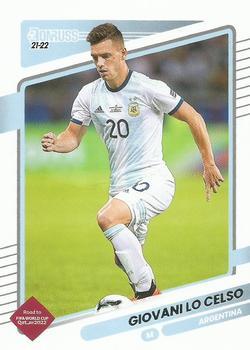 #6 Giovani Lo Celso - Argentina - 2021-22 Donruss Road to FIFA World Cup Qatar 2022 Soccer