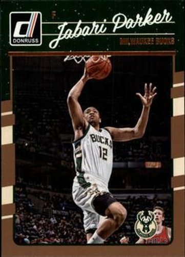 #6 Jabari Parker - Milwaukee Bucks - 2016-17 Donruss Basketball