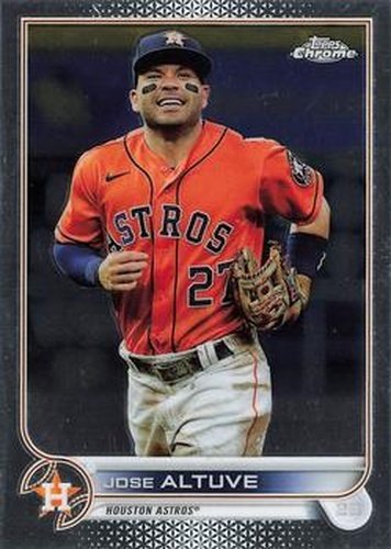 #6 Jose Altuve - Houston Astros - 2022 Topps Chrome Baseball