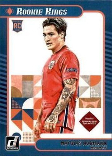 #6 Mathias Normann - Norway - 2021-22 Donruss Road to FIFA World Cup Qatar 2022 - Rookie Kings Soccer