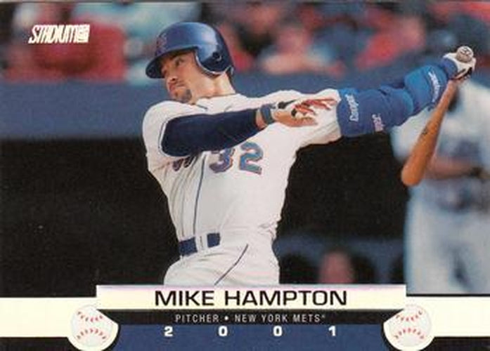 #6 Mike Hampton - New York Mets - 2001 Stadium Club Baseball
