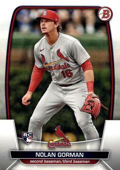 #6 Nolan Gorman - St. Louis Cardinals - 2023 Bowman Baseball