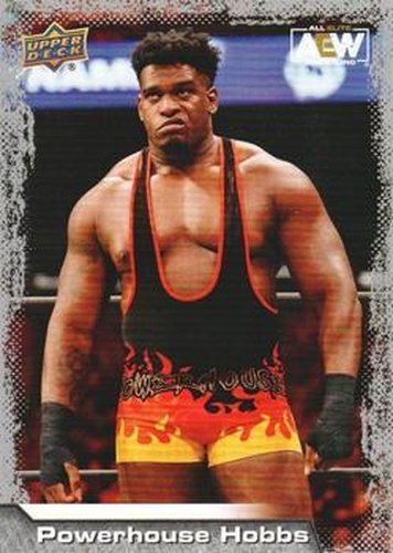 #6 Powerhouse Hobbs - 2022 Upper Deck AEW Wrestling