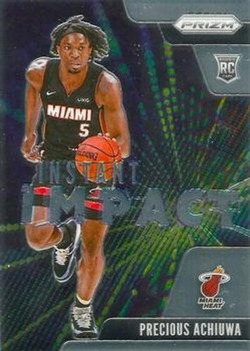 #6 Precious Achiuwa - Miami Heat - 2020-21 Panini Prizm - Instant Impact Basketball