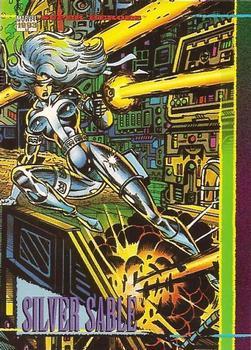 #6 Silver Sable - 1993 SkyBox Marvel Universe