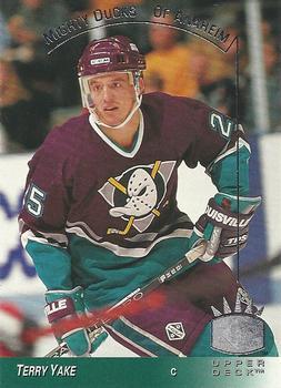 #6 Terry Yake - Anaheim Mighty Ducks - 1993-94 Upper Deck - SP Hockey