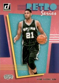 #6 Tim Duncan - San Antonio Spurs - 2019-20 Donruss - Retro Series Basketball