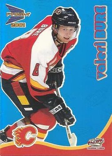 #6 Valeri Bure - Calgary Flames - 2000-01 Pacific Prism McDonald's - Blue Hockey