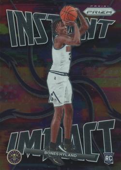 #6 Bones Hyland - Denver Nuggets - 2021-22 Panini Prizm - Instant Impact Basketball