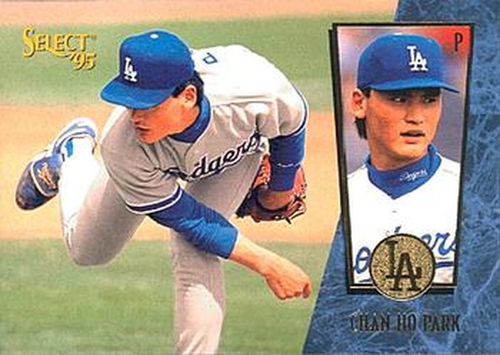 #6 Chan Ho Park - Los Angeles Dodgers - 1995 Select Baseball