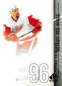 #6 Tomas Holmstrom - Detroit Red Wings - 2010-11 SP Authentic Hockey
