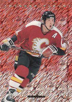 #6 Theoren Fleury - Calgary Flames - 1995-96 Leaf Limited Hockey