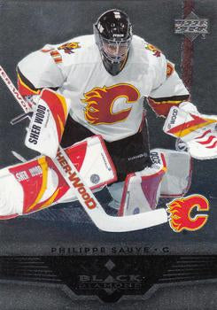 #6 Philippe Sauve - Calgary Flames - 2005-06 Upper Deck Black Diamond Hockey