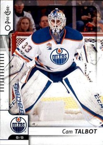 #6 Cam Talbot - Edmonton Oilers - 2017-18 O-Pee-Chee Hockey