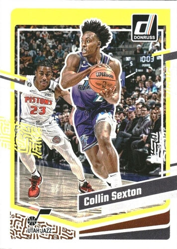 #6 Collin Sexton - Utah Jazz - 2023-24 Donruss Basketball