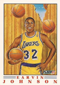 #6 Earvin Johnson - Los Angeles Lakers - 1991-92 Fleer - Pro-Visions Basketball