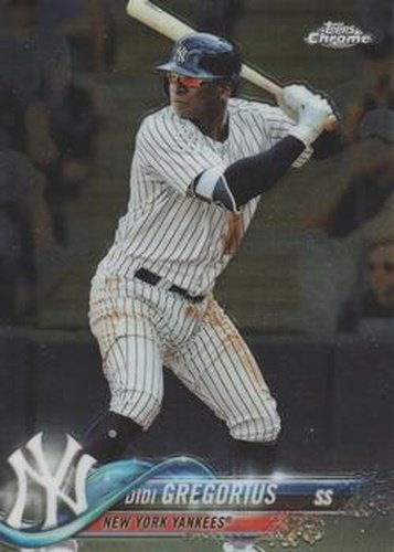 #6 Didi Gregorius - New York Yankees - 2018 Topps Chrome Baseball