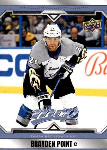 #6 Brayden Point - Tampa Bay Lightning - 2024-25 Upper Deck MVP Hockey