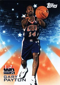 #6 Gary Payton - USA - 2000 Topps Team USA Basketball