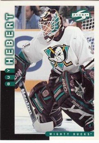 #6 Guy Hebert - Anaheim Mighty Ducks - 1997-98 Score Hockey