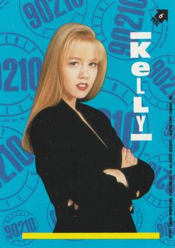 #6 Kelly - 1991 Topps Beverly Hills 90210 - Stickers