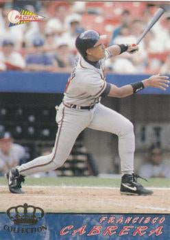 #6 Francisco Cabrera - Atlanta Braves - 1994 Pacific Baseball