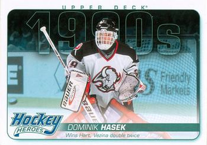 #HH58 Dominik Hasek - Buffalo Sabres - 2011-15 Upper Deck - Hockey Heroes