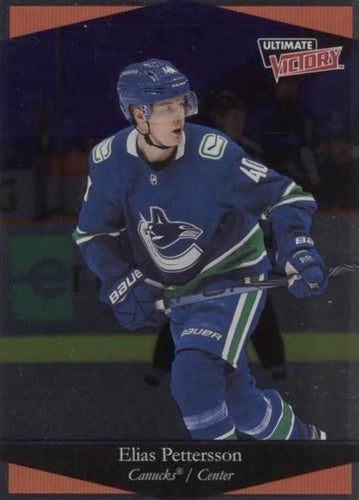 #UV-6 Elias Pettersson - Vancouver Canucks - 2020-21 Upper Deck - Ultimate Victory Hockey