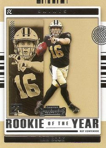 #ROY-IBO Ian Book - New Orleans Saints - 2021 Panini Contenders - Rookie of the Year Contenders Football