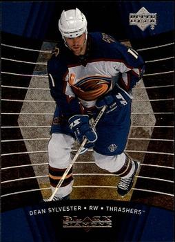 #6 Dean Sylvester - Atlanta Thrashers - 1999-00 Upper Deck Black Diamond Hockey