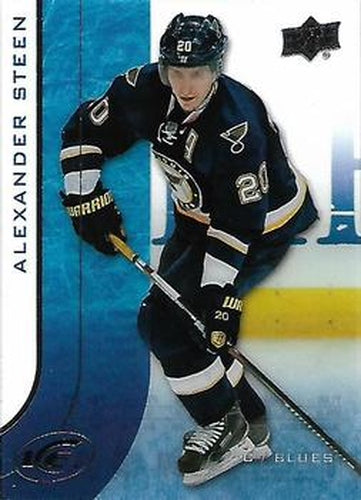 #6 - Alexander Steen - St. Louis Blues - 2015-16 Upper Deck Ice Hockey