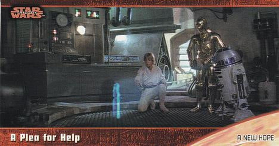 #6 A Plea for Help - 1997 Topps Widevision Star Wars Trilogy