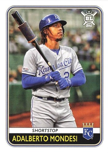 #70 Adalberto Mondesi - Kansas City Royals - 2020 Topps Big League Baseball