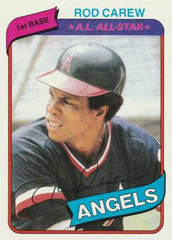 #700 Rod Carew - California Angels - 1980 Topps Baseball