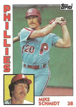 #700 Mike Schmidt - Philadelphia Phillies - 1984 Topps Baseball