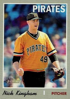 #700b Nick Kingham - Pittsburgh Pirates - 2019 Topps Heritage Baseball