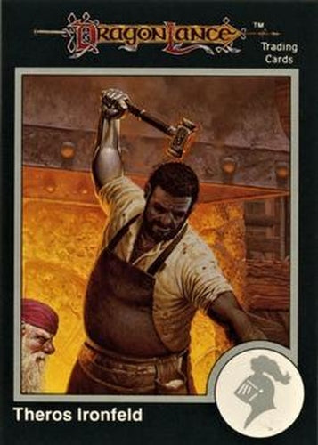#701 Theros Ironfeld - 1991 TSR Advanced Dungeons & Dragons - Silver