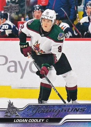 #701 Logan Cooley - Arizona Coyotes -2023-24 Upper Deck Hockey