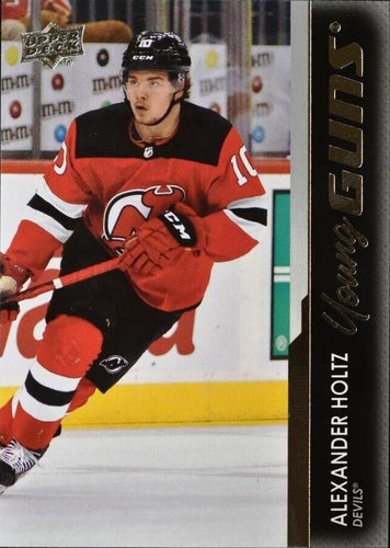 #701 Alexander Holtz - New Jersey Devils - 2021-22 Upper Deck Hockey