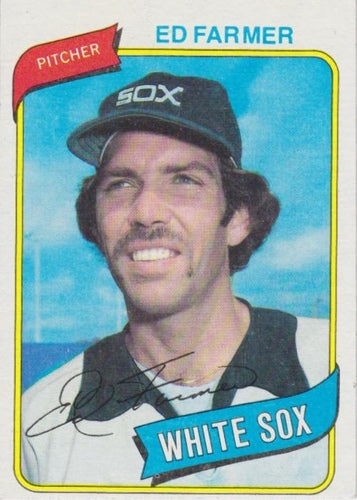 #702 Ed Farmer - Chicago White Sox - 1980 Topps Baseball