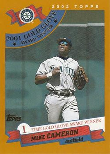 #702 Mike Cameron - Seattle Mariners - 2002 Topps Baseball