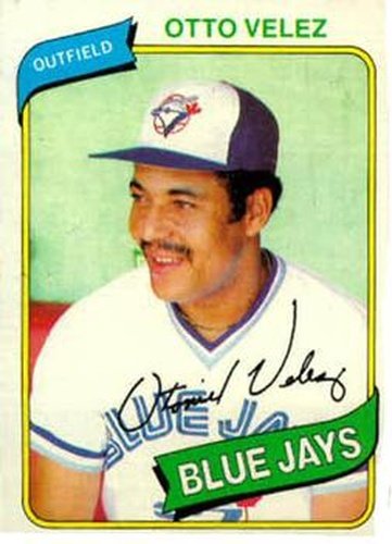 #703 Otto Velez - Toronto Blue Jays - 1980 Topps Baseball