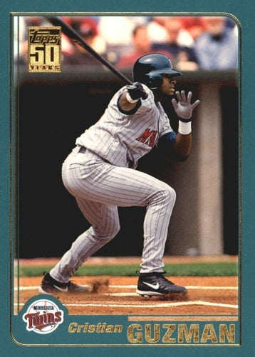#704 Cristian Guzman - Minnesota Twins - 2001 Topps Baseball
