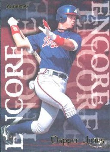 #705 Chipper Jones - Atlanta Braves - 1997 Fleer Baseball