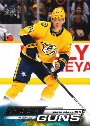 #706 Juuso Parssinen - Nashville Predators - 2022-23 Upper Deck Hockey