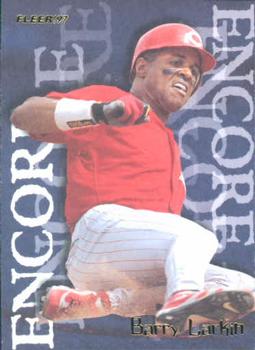 #706 Barry Larkin - Cincinnati Reds - 1997 Fleer Baseball