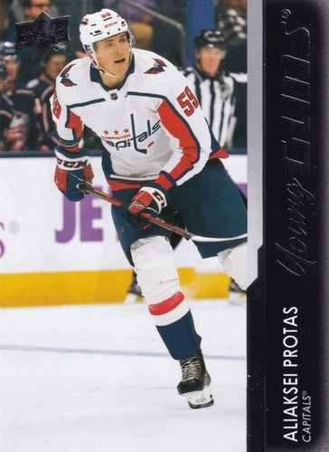 #706 Aliaksei Protas - Washington Capitals - 2021-22 Upper Deck Hockey