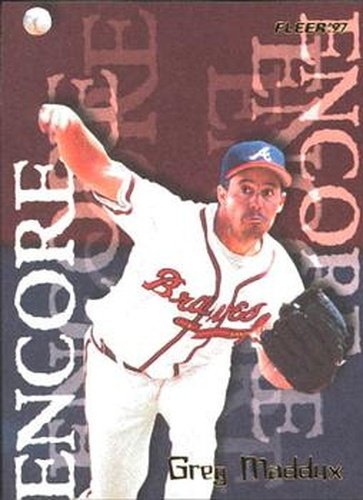 #707 Greg Maddux - Atlanta Braves - 1997 Fleer Baseball