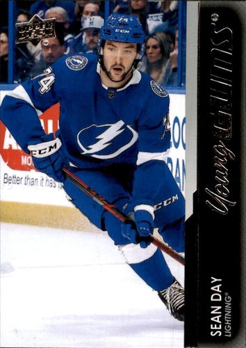 #709 Sean Day - Tampa Bay Lightning - 2021-22 Upper Deck Hockey